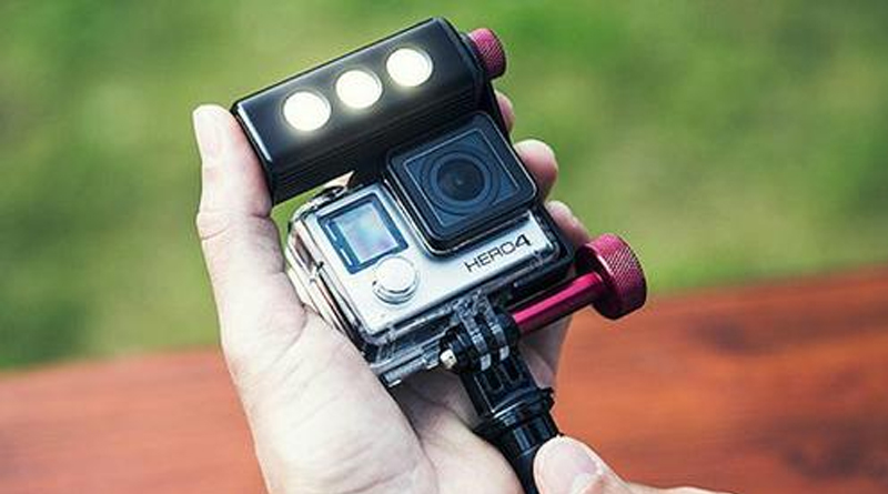 Off road ThrilLED Light & Bracket for GoPro cameras